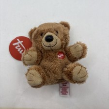 Trudi Ettore Teddy Bear Italian Designed Soft Plush Furry Stuffed Animal Aprx 5  