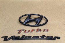 2012-2017 Hyundai Veloster Trunk Emblem Logo Set Oem 2012-2017 Hyundai Veloster Trunk Emblem Logo Set Oem