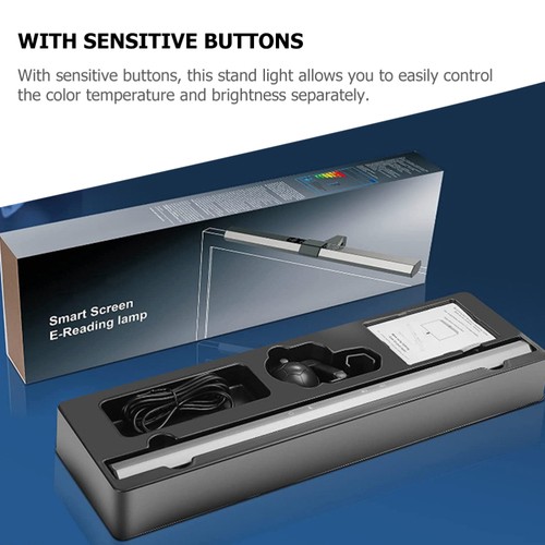 Bildschirm Hängendes Licht Arbeit LED-Monitorleuchten Lampe Für Schreibtisch - 第 2/12 張圖片