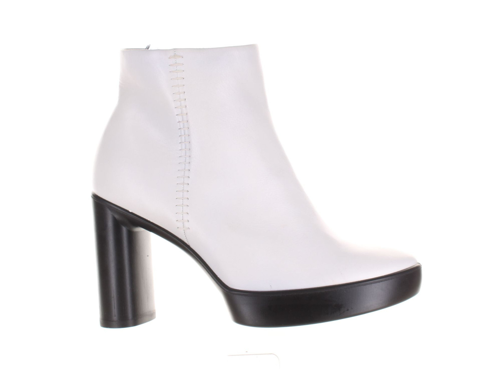 ECCO Womens Sculptured 75 Mid Boot White Ankle Boots EUR 36 (7783409)