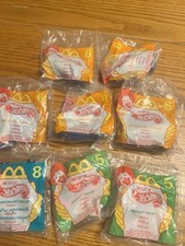 Lot Of 8 Mcdonalds Hot Wheels 5- 6 2- 5 And 1 8. 1990 s