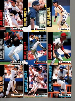 1992 Jimmy Dean Complete Set 1 - 18