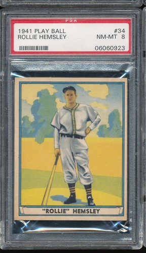 1941 Rollie Hemsley #34
