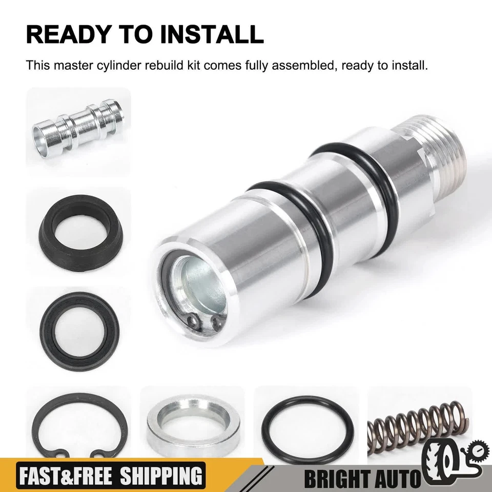 For 1987-2017 Harley Softail DS-195059 Rear Brake Master Cylinder Rebuild Kit - Image 4 of 4