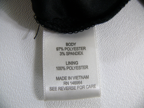 SIGNATURE By Robbie Bee Sleeveless Black polka dot sheath lined Dress Size 14 - Picture 8 of 9