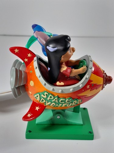 Disney Store Lilo & Stitch Rocketship Christmas Sketchbook Ornament 2013 Xmas - Picture 7 of 18
