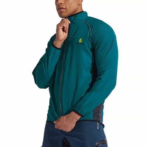 Fahrradjacke Junior Herren Damen Radjacke Winddichte für Mountainbike, Radfahren - Bild 6 von 23