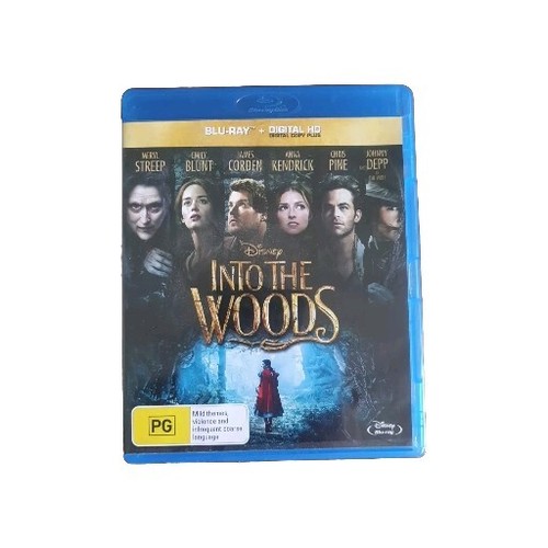 Into The Woods (2014) Disney - Blu-ray Region A B C