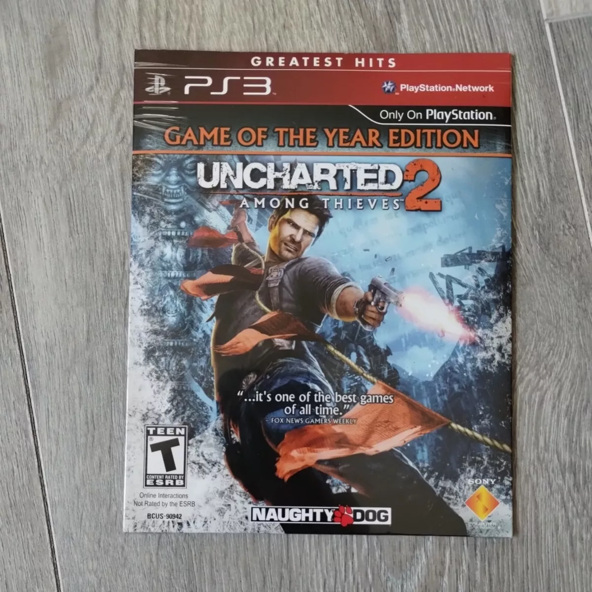 Uncharted 2 Among Thieves Game of the Year PS3 Not for Resale