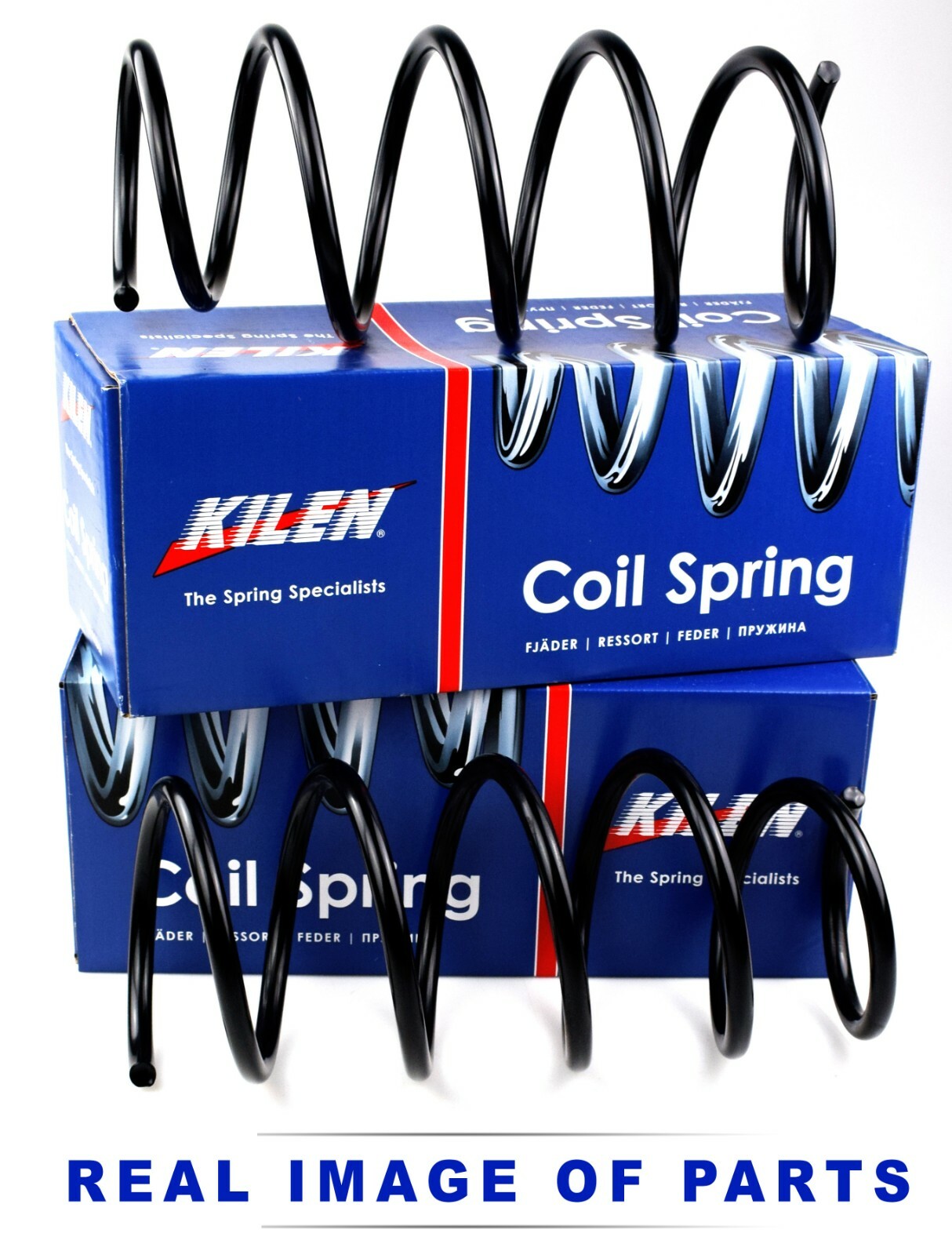 2X KILEN FRONT AXLE COIL SPRINGS FOR RENAULT CLIO Mk II / II / THALIA I 22174