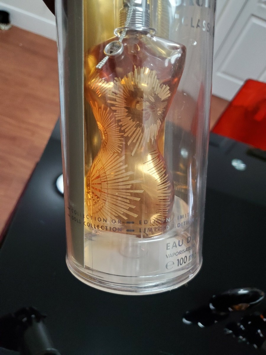 Jean Paul Gaultier Classique Gold collection limited edition 3.3 oz ~ 100  ml | eBay