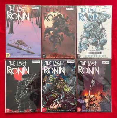 TMNT LAST RONIN COMPLETE SET OF SIX BOOKS #1-5 & DIRECTOR'S CUT 1st PRINTS 25759
