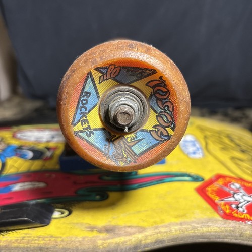 Vintage 1987 Santa Cruz Claus Grabke Melting Clocks Skateboard Skate komplett - Bild 4 von 13