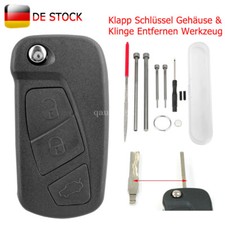 3 Tasten Auto Klapp Schlüssel Ersatz Rohling Gehäuse für Ford KA RU8 2008-2016