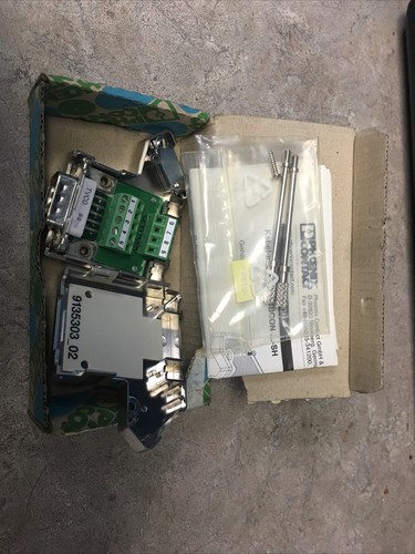 PHOENIX CONTACT SUBCON 9/M-SH STECKER NOS Made In Germany Boxen Regal getragen - Bild 3 von 3
