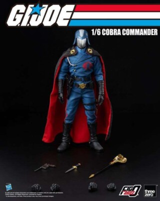 Actionfigur GI JOE Cobra Commander 1/6 Threezero Hasbro
