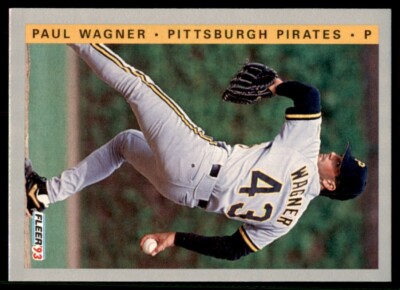 1993 Fleer Final Update Paul Wagner Baseball Cards #F-121