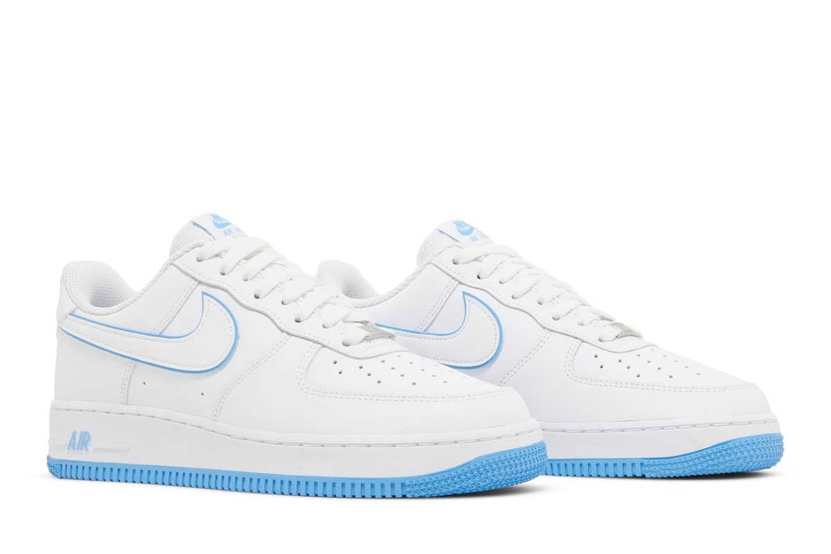 nike air force 1 07 uv university blue white pink