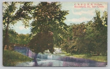 C.B. and Q.R.R. Bridge Brookfield Illinois Salt Creek 