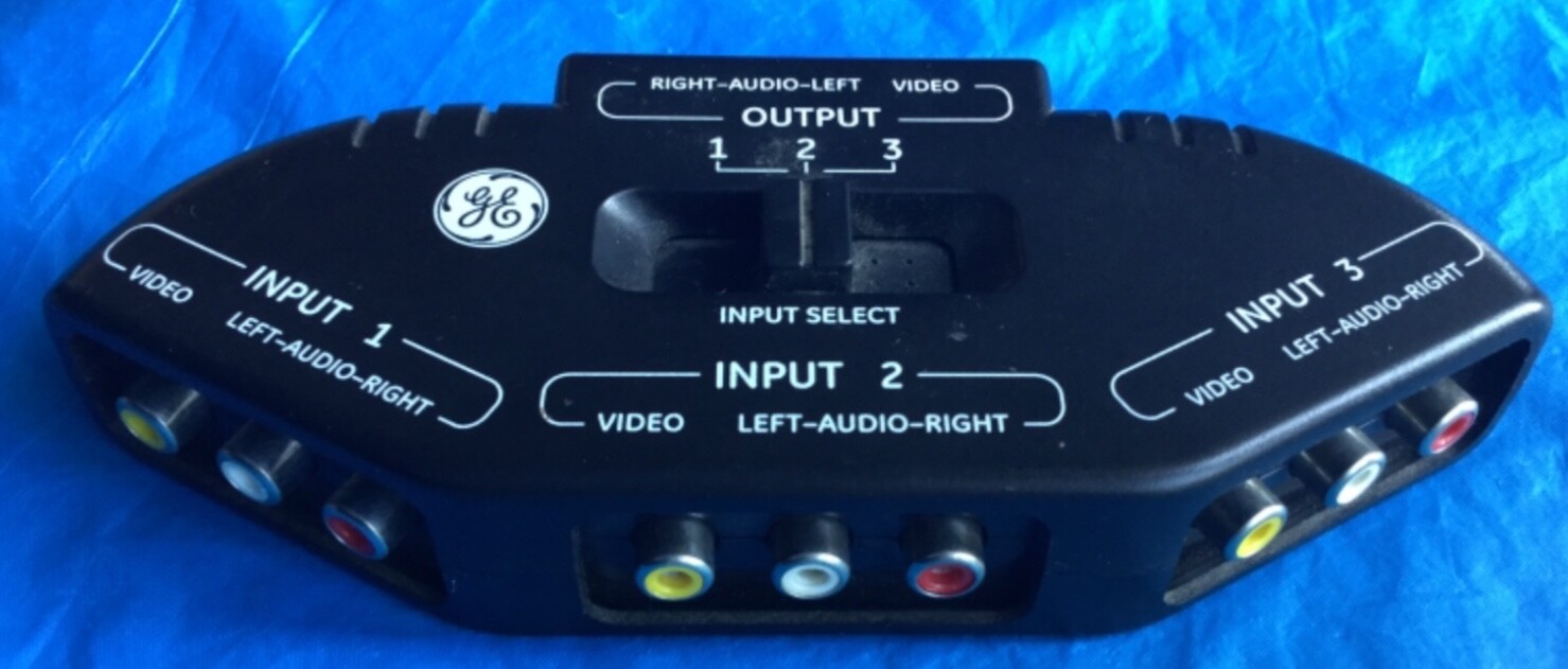 GE Audio/Video Switch Model 73237 3 Port eBay