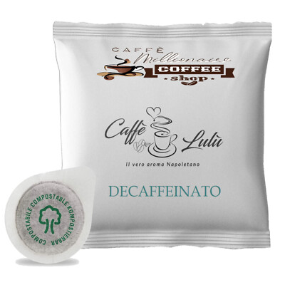 300 Kaffeepads LuLù Entkoffeiniert Mischung DEK Cremig Wie Im Café + Gratis