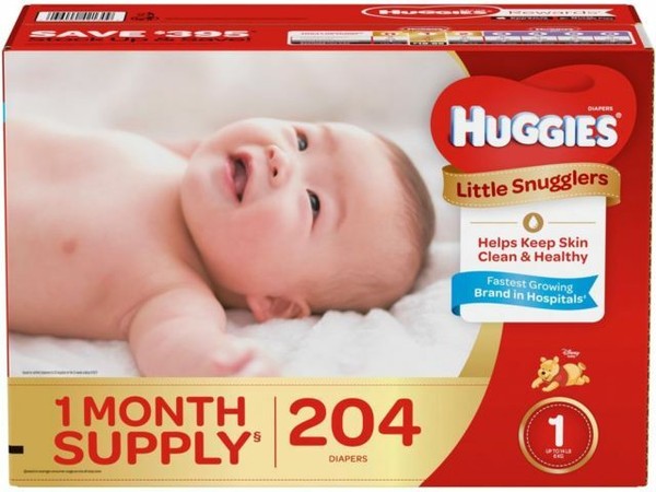 huggies 1 month supply
