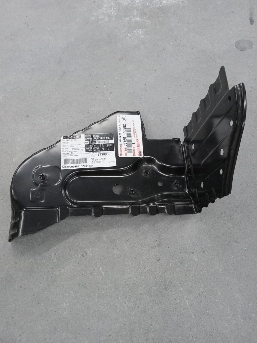 53725-0C902 APRON FRONT FENDER NO.2 SIDE RH 2013-2022 TOYOTA