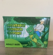 TOLOCO Inflatable Costume Dinosaur Costume, Inflatable Blow Up Halloween Costume