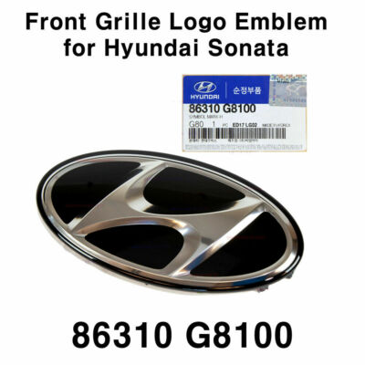 Genuine OEM 86310-G8100 Front Grille H Logo Emblem Badge / 86310G8100 Compatible With Sonata 18-19 : Buy Online At Best Price In KSA - Souq Is Now