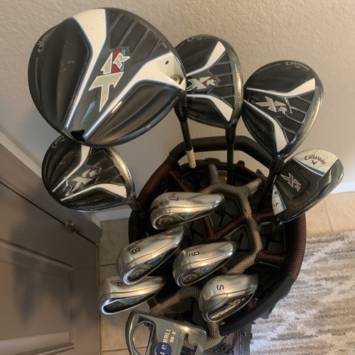 Callaway Rogue/ XR Ladies Complete Used Golf Club Set Woods, putter-No Bag - Picture 8 of 19