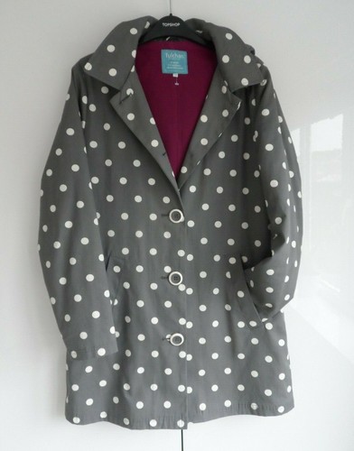 Polka Dot Rain Coat Mac Jacket 