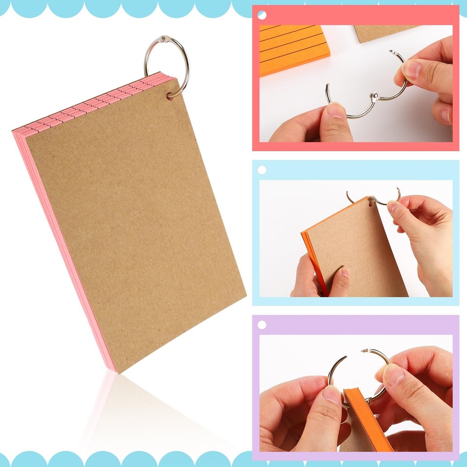 En Gros Lot De 300 Cartes Au Format A6, 150 G/m², Lignées, De