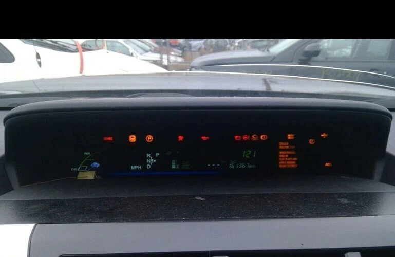 TOYOTA PRIUS SERIE V 2012-2014 VELOCÍMETRO MPH VIN UE, 7º y 8º dígito GENUINO Foto 3 de 4