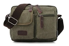 Small Canvas Crossbody Purse Travel Shoulder Bags Messenger Satchel Bag