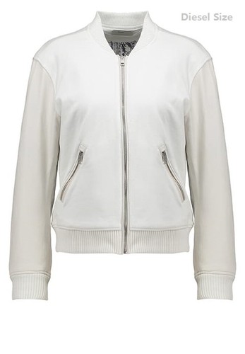 Diesel L Anouk Womens Jacket Off White 