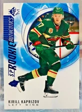 2020-21 SP HOCKEY ROOKIE AUTHENTICS BLUE SP ROOKIE CARD U PICK FINISH YOUR SET