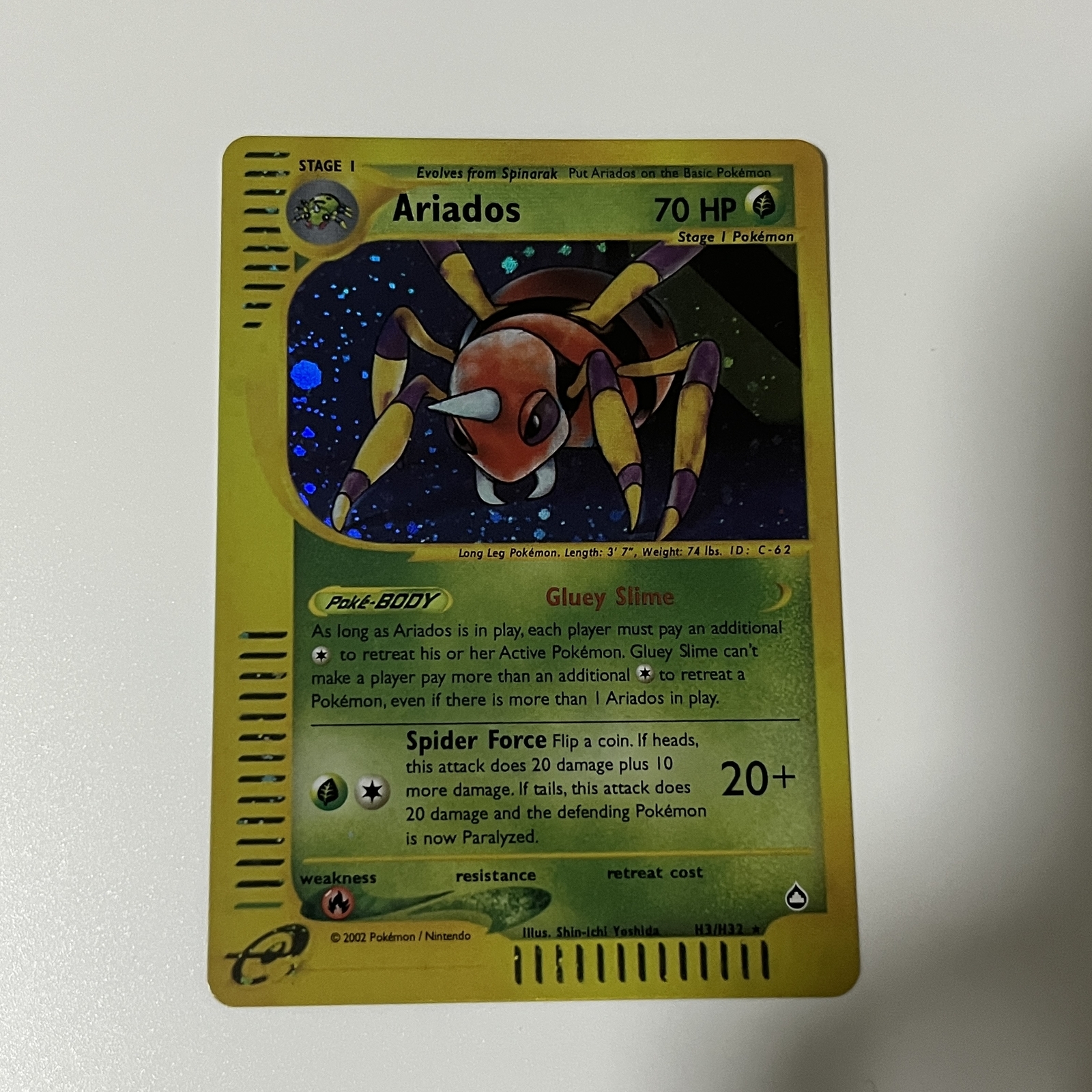 CUSTOM|Ariados|Foil|English|DIY DisplayONLY e-Reader-image