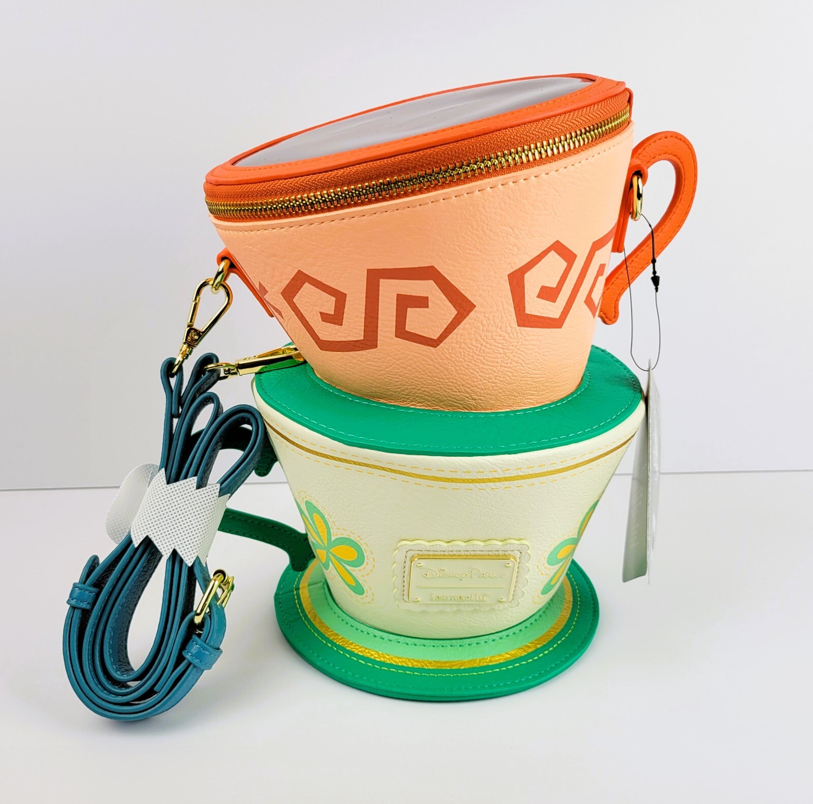 Loungefly Disney Parks Alice in Wonderland Teacup Crossbody Bag Mad