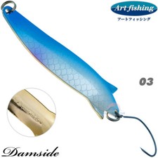 Art Fishing Damside 17 g Trout spoon Assorted Colors