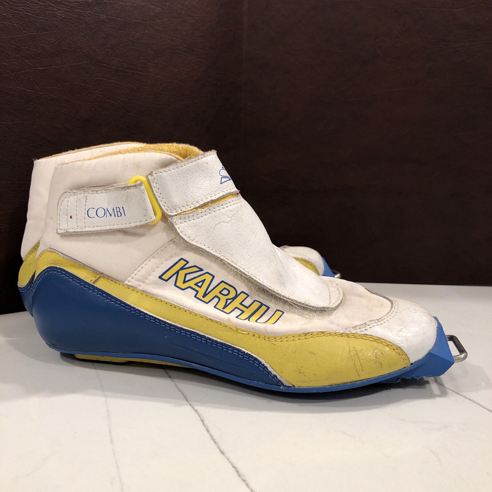 Karhu Combi Cross Country Ski Boots SNS Sz Y5 Womens 7 Vintage eBay