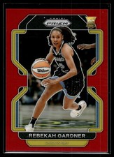 Rebekah Gardner 2022 Panini Prizm WNBA Red Prizm Card /199 #138