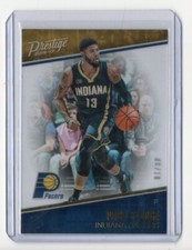 2016-17 Prestige Acetate Gold #'d / 10 Paul George - Pacers