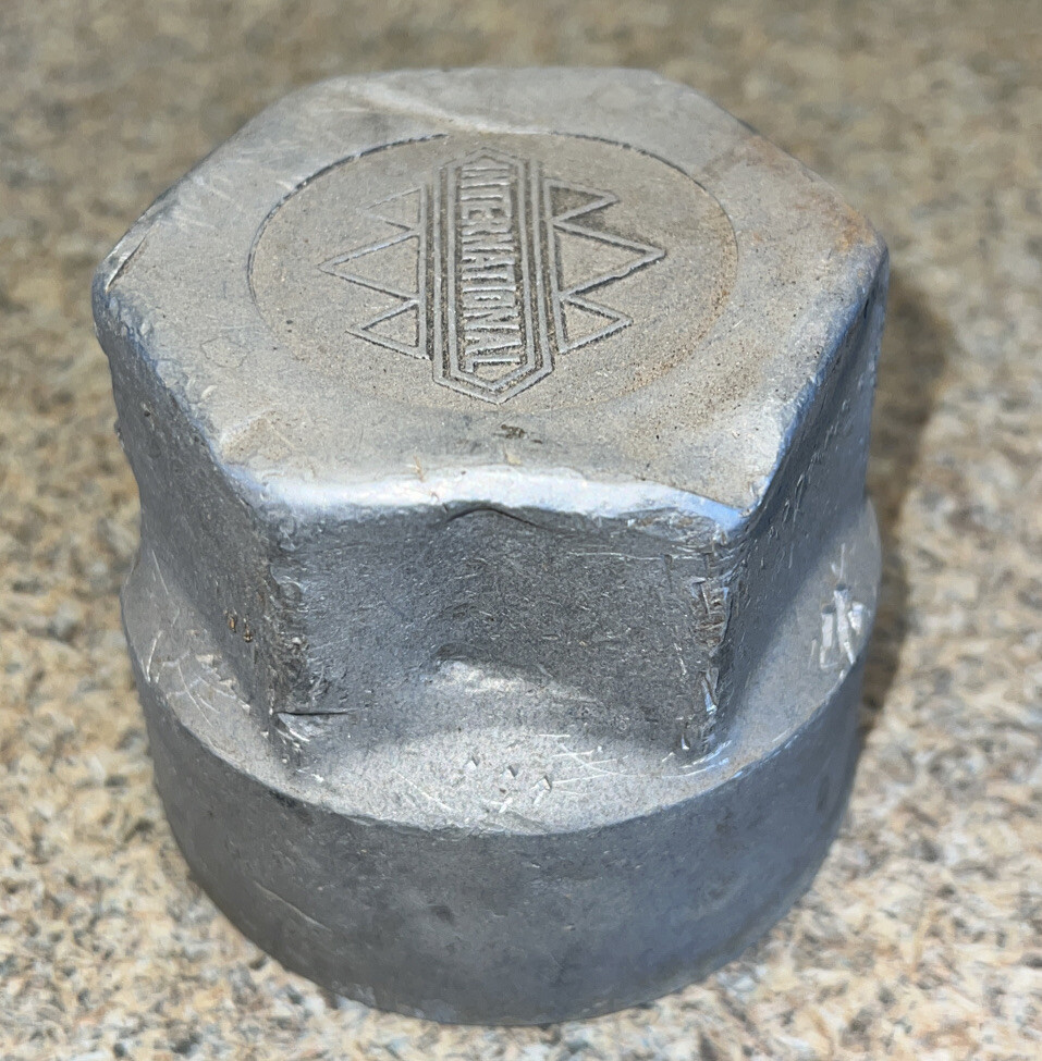 International Vintage Grease Wheel Hub Cap Rare eBay