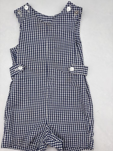 IMP Originals Check Boys Jumper.  Sz4T Button At Shoulders Perfect Cond (2531) - Picture 2 of 6