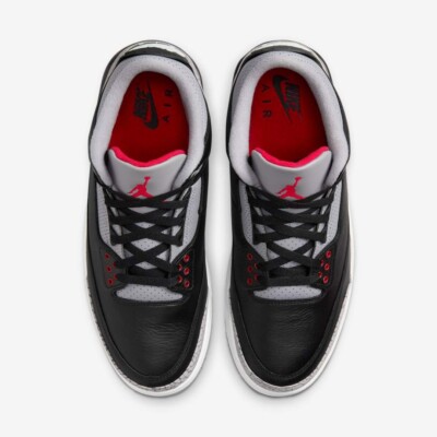 Nike Jordan 3 Retro OG Black Cement 2024 Men & GS Size INSTANT