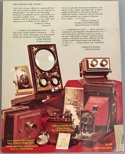 1976 Book COLLECTING PHOTOGRAPHICA by George Gilbert - Antique Cameras Photos - Picture 4 of 4