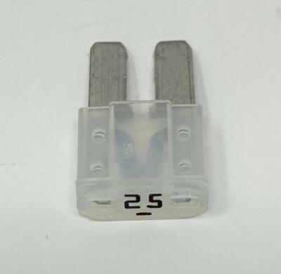 Littelfuse (MIC2025.VP) MICRO2 Blade Fuse Clear 32V 25 Amp - Pack of 5