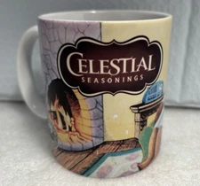 Celestial Seasonings Mug Bear Fireplace 