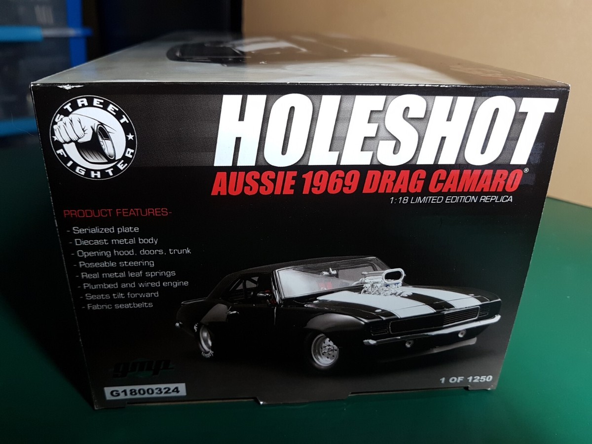 ミニカー GMP Holeshot Aussie 1969 Drag Camaro GMP 1/18 HOLESHOT AUSSIE 1969 DRAG CAMARO | eBay