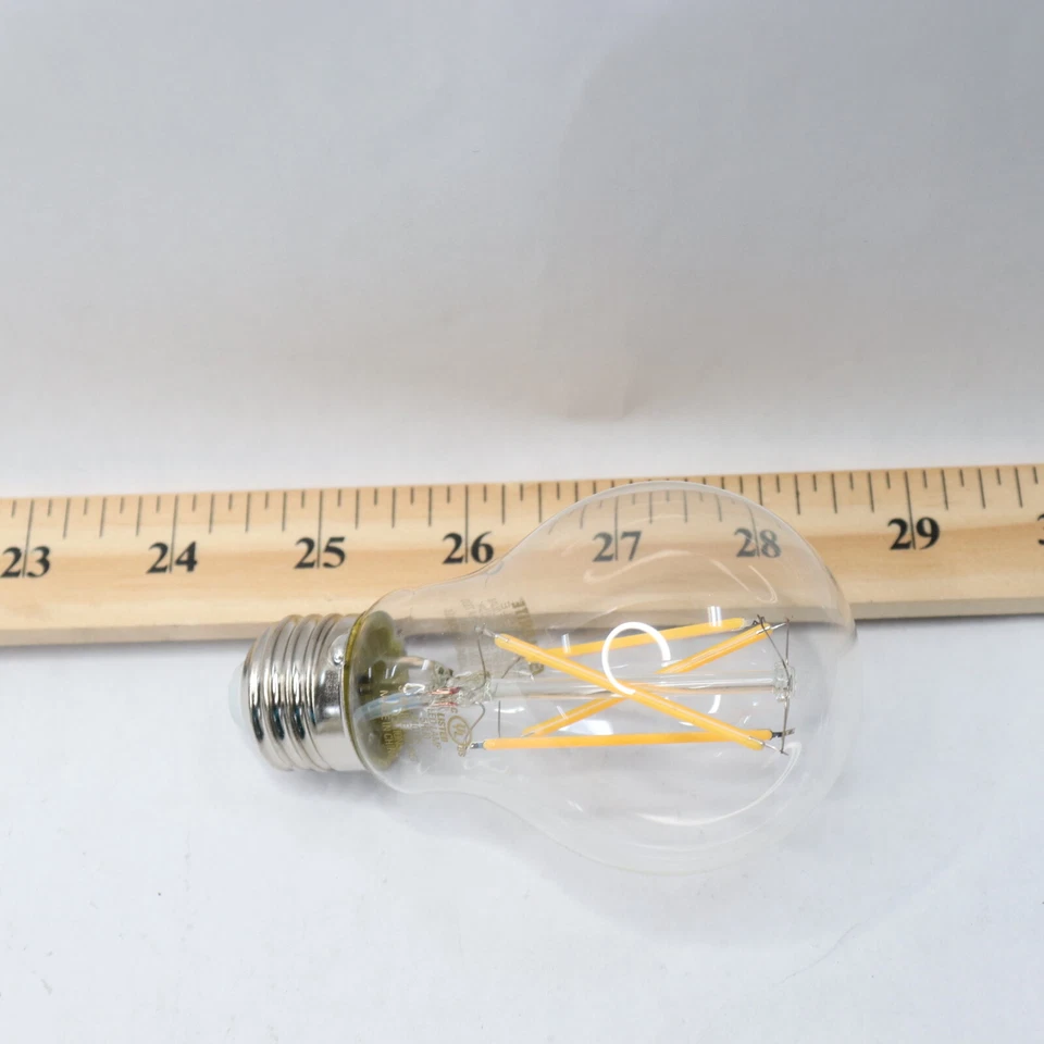 Bulbrite Dimmable LED Light Bulb Clear A19 8.5W 2700K 776774 - Image 3 of 4